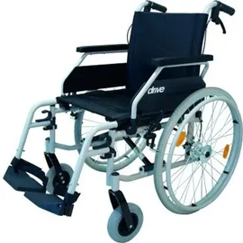 DRIVE Standard-Stahlrollstuhl Ecotec Rollstuhl 2G mit Trommelbremse Sitzbreite 38 cm