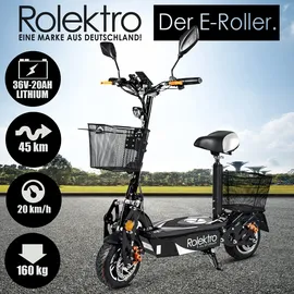 Rolektro E-Joy 20 Lithium schwarz