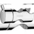 Hansgrohe Unica Croma Schieber komplett Chrom