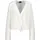 Monari Strickjacke Fransen Weiß M