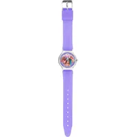 Miraval Barbie Kinderarmbanduhr mit Glitzerarmband, analog, Edelstahlgehäuse und Barbie-Motiv