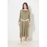 Ulla Popken Midikleid Grau 58/60