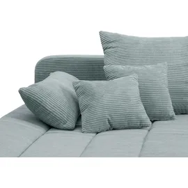 Home Affaire Eckcouch Baumwolle 2-Sitzer Blau