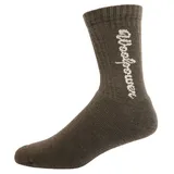 Woolpower Wandersocken Classic Logo 400 schwarz 40-44