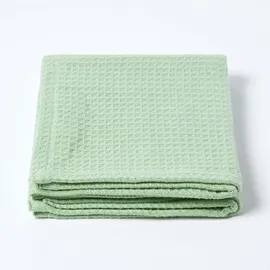 Homescapes Babydecke Waffelpiqué 90/110 cm,