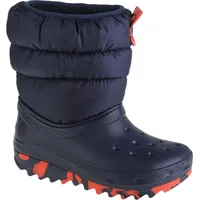 Crocs Classic Neo Puff Boot Kids 207684-410, Schneestiefel, für Jungen, Dunkelblau, Größe: 29/30 - Dunkelblau - 29