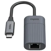 Rapoo USB-C RJ-45 grau