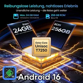 lagenio Rhino 1 Pro 8 GB RAM 256 GB Schwarz