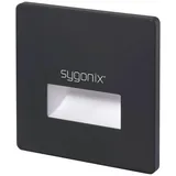 Sygonix LED Wandeinbauleuchte 1,2 W schwarz 8,6 cm