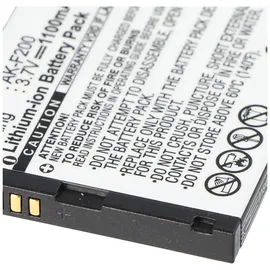AccuCell Akku passend für Emporia AK-F200, Emporia Flip Telme F210 3,7 Volt 1100mAh