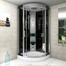 Duschkabine Komplettdusche Fertigdusche Dusche D46-23T0 100x100 cm ohne 2K Scheiben Versiegelung