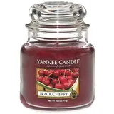 Yankee Candle Black Cherry mittelgroße Kerze 411 g