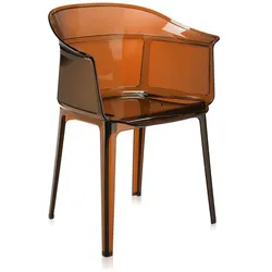 Kartell - Papyrus Armlehnstuhl, bernstein