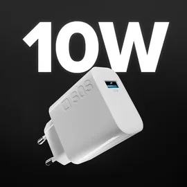 SBS USB-Reiseladegerät mit 10 Watt, - Weiß