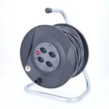 as - Schwabe Kabeltrommel 50m H05VV-F 3G1,5 4xT13 IP20