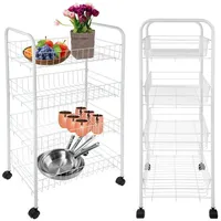 Onvaya ONVAYA® Beistellwagen Susi mit 4 Körben | 39x26x76
