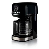 Ariete Filterkaffeemaschine Moderna schwarz, schwarz