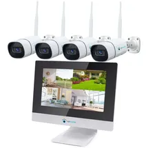 LuVision Dual WLAN Funk Kamera Set Wetterfest 4 Kameras