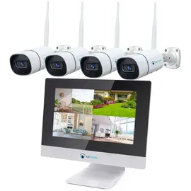 LuVision Dual WLAN Funk Kamera Set Wetterfest 4 Kameras