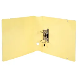 Exacompta 53779E 6x Ordner A4 Prem'Touch, runder Rücken 80mm, Aquarel, Farben sortiert - Zitrusgelb