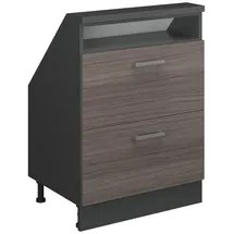 Vicco Unterschrank R-Line 60 x 81,6 x 46 cm Grau