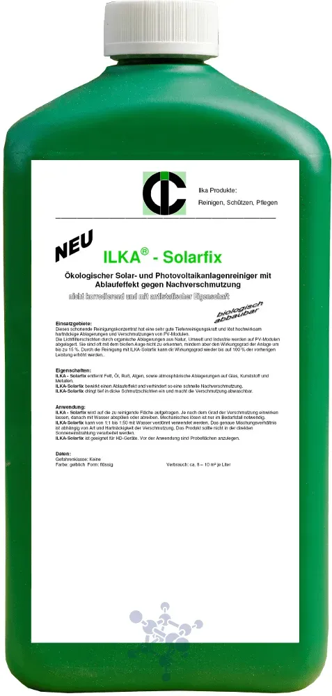 ILKA - Solarfix Photovoltaikanlagenreiniger