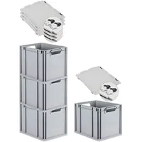 Proregal SuperSparSet 4x Eurobox NextGen Grip mit Scharnierdeckel und