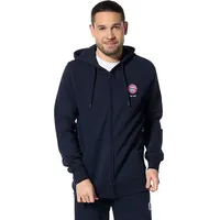 FC Bayern München I Zip-Hoodie Essential I Herren I Rot oder Navy - XS