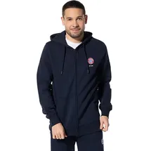 FC Bayern München I Zip-Hoodie Essential I Herren I Rot oder Navy - XS
