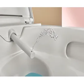 Geberit AquaClean Alba Dusch-WC mit WC-Sitz Weiß KeraTect