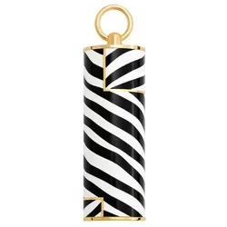Carolina Herrera Lipstick Cap Make-up Accessoire ZEBRA Grau 
