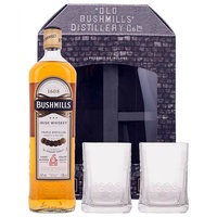 Bushmills Original Irish Triple Distilled Whisky 1,0 l/40% incl. 2 Gläsern