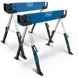 SCHEPPACH Sägebock Stahl 61,8-82 cm blau/schwarz
