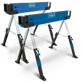 SCHEPPACH Sägebock Stahl 61,8-82 cm blau/schwarz
