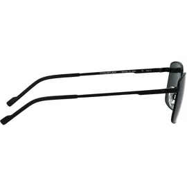 Eschenbach TITANflex Sonnenbrille Modell 824132 Form Karree/Eckig, Logoschriftzug auf Bügel, Titanflexfassung schwarz