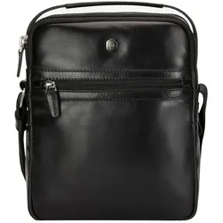 Jekyll & Hide Oxford Handtasche Leder 22 cm black