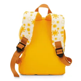 NICI Rucksack mit Plüschtier 21x26cm Roter Pa - Gelb