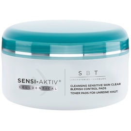 SBT Sensi Aktiv Cell Dentical Cleansing Sensitive Skin Clear Blemish Control Pads 40 St.