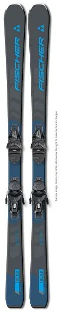 FISCHER Alpinski-Set RC TREND SLR PRO + RS 9 SLR - Uni., black/blue (165 cm)