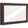 MCW Spiegel MCW-P42, Wandspiegel Garderobenspiegel Flurspiegel, MDF Glas 80x120x10cm ~ Walnuss-Optik