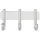 Hewi Serie 480 Hakenleiste Edelstahl matt 480.90.002XA