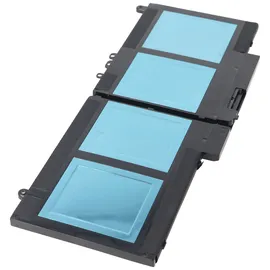 AccuCell Akku passend für Dell Latitude E5470, E5570, 6MT4T, Li-Polymer, 7,4V, 8155mAh, 62,0Wh, built-in, ohne Werkzeug