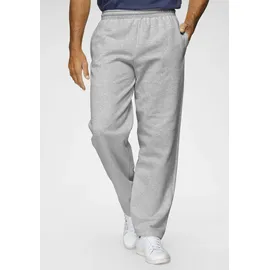 FRUIT OF THE LOOM Sweathose Open Leg Jogginghose Fruit of the Loom schwarz