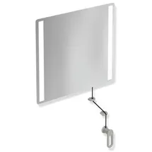 Hewi Kipp-Lichtspiegel 60 x 54 cm Felsgrau