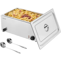 VEVOR Kommerziellen Elektrische Speisenwärmer Arbeitsplatte Buffet 1x18L