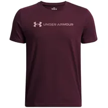 Under Armour Logo Wordmark Jungen T-Shirt, braun - YMD