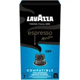 Lavazza Maestro Dek, Entkoffeinierter Espresso mit Aromen von Trockenfrüchten, 10 Kapseln, Nespresso kompatibel