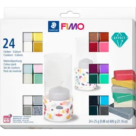 Staedtler FIMO Modelliermasse Effect 24 Halbblöcke