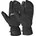 Winddichte 3-Finger Lobster Handschuhe Schwarz XXL