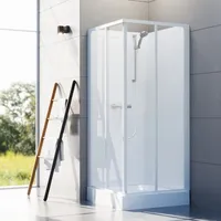 BADSANITAER Core - Komplettdusche 90x70 cm